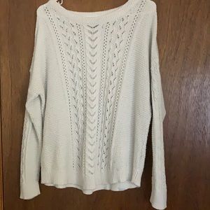 White Old Navy Sweater